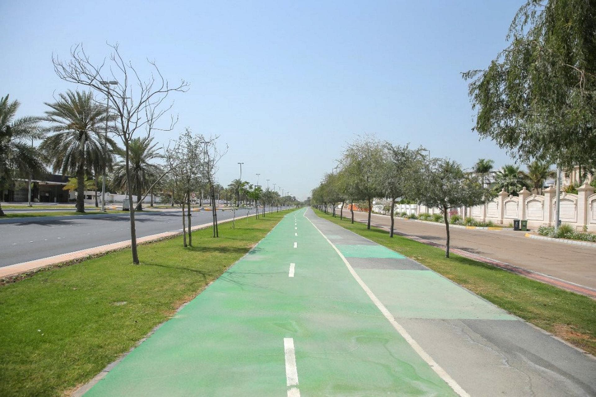 AD Bicycle Tracks Maqta Bridge — Infrastructure – Landscape BIM project by BIMCO Technology