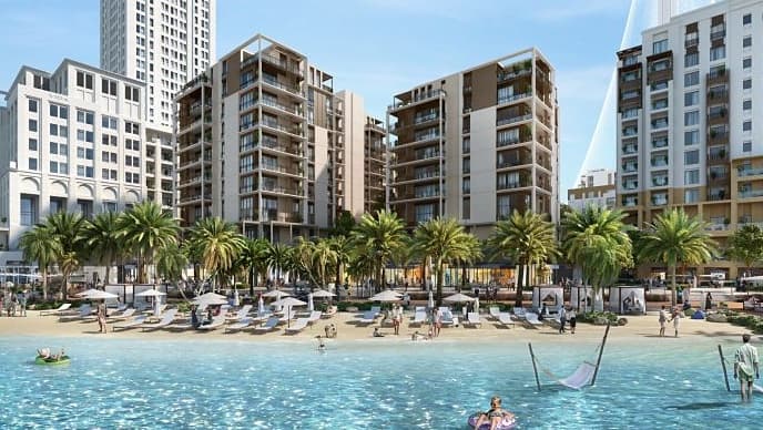 Dubai Creek Beach — Residential Building – Townhouses & Villas BIM project by BIMCO Technology