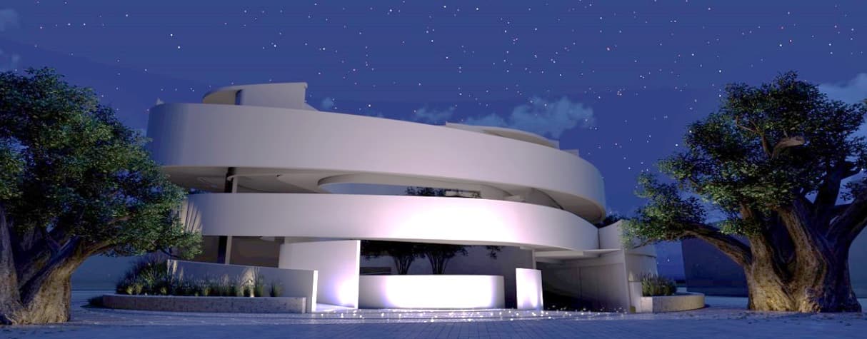 Greek Pavilion Expo 2020 — Infrastructure Civic BIM project by BIMCO Technology