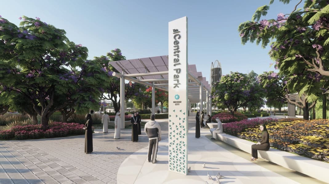 Masdar Park Abu Dhabi — Infrastructure – Landscape BIM project by BIMCO Technology