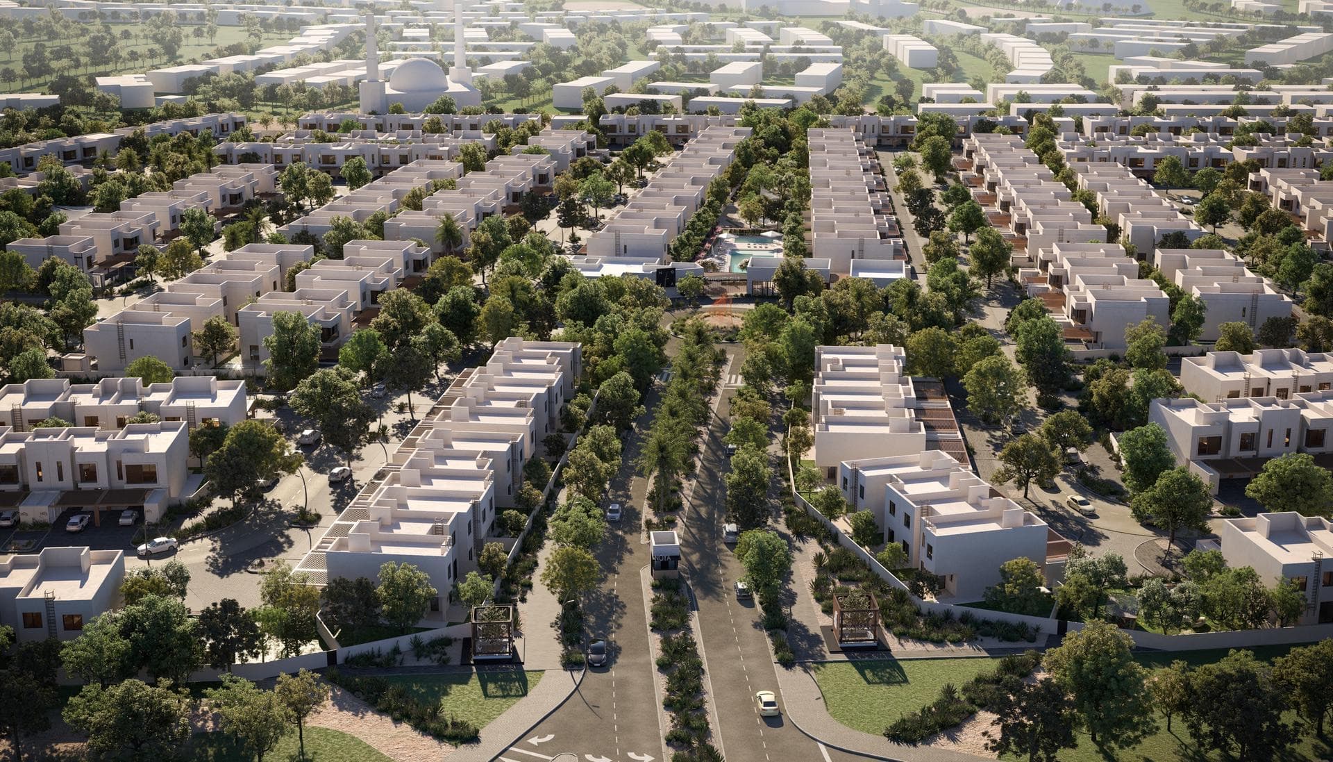 Noya Plaza Yas Island — Residential Building – Townhouses & Villas BIM project by BIMCO Technology