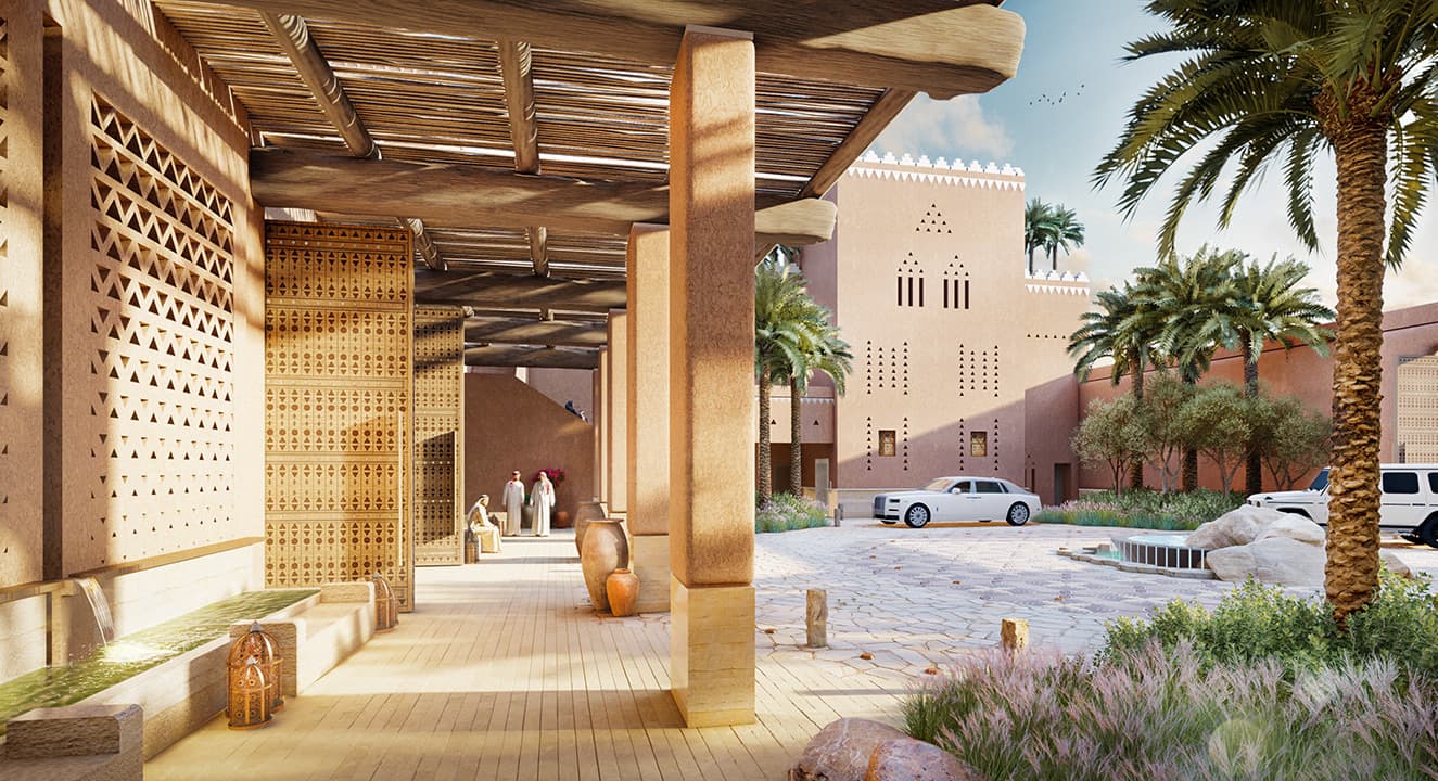 Park Hyatt KSA — Infrastructure – Landscape BIM project by BIMCO Technology
