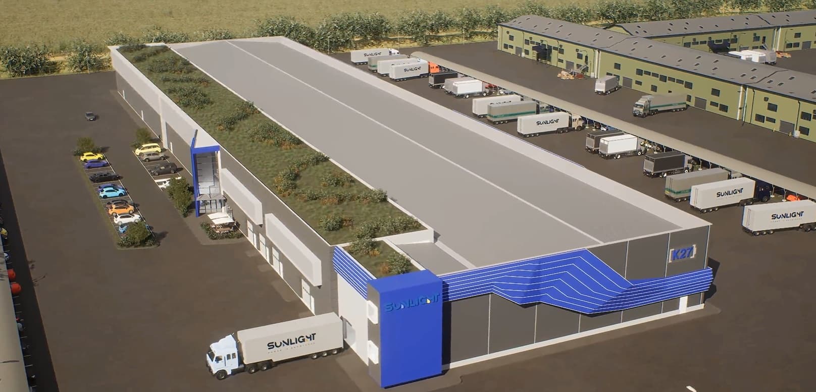 Sunlight Battery Factory, Greece — Commercial Buildings – Offices & Malls BIM project by BIMCO Technology