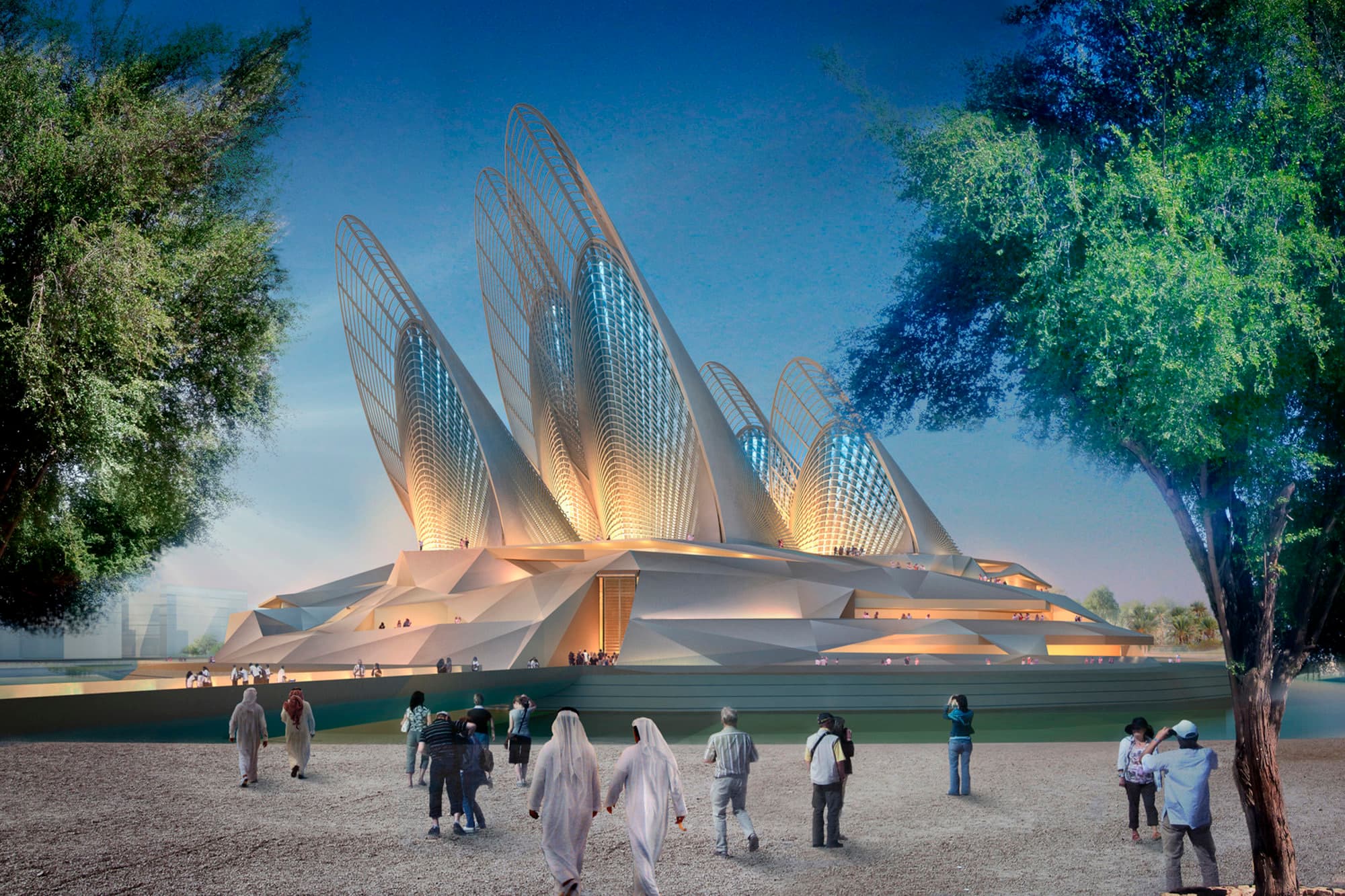 Zayed National Museum — Infrastructure Civic BIM project by BIMCO Technology