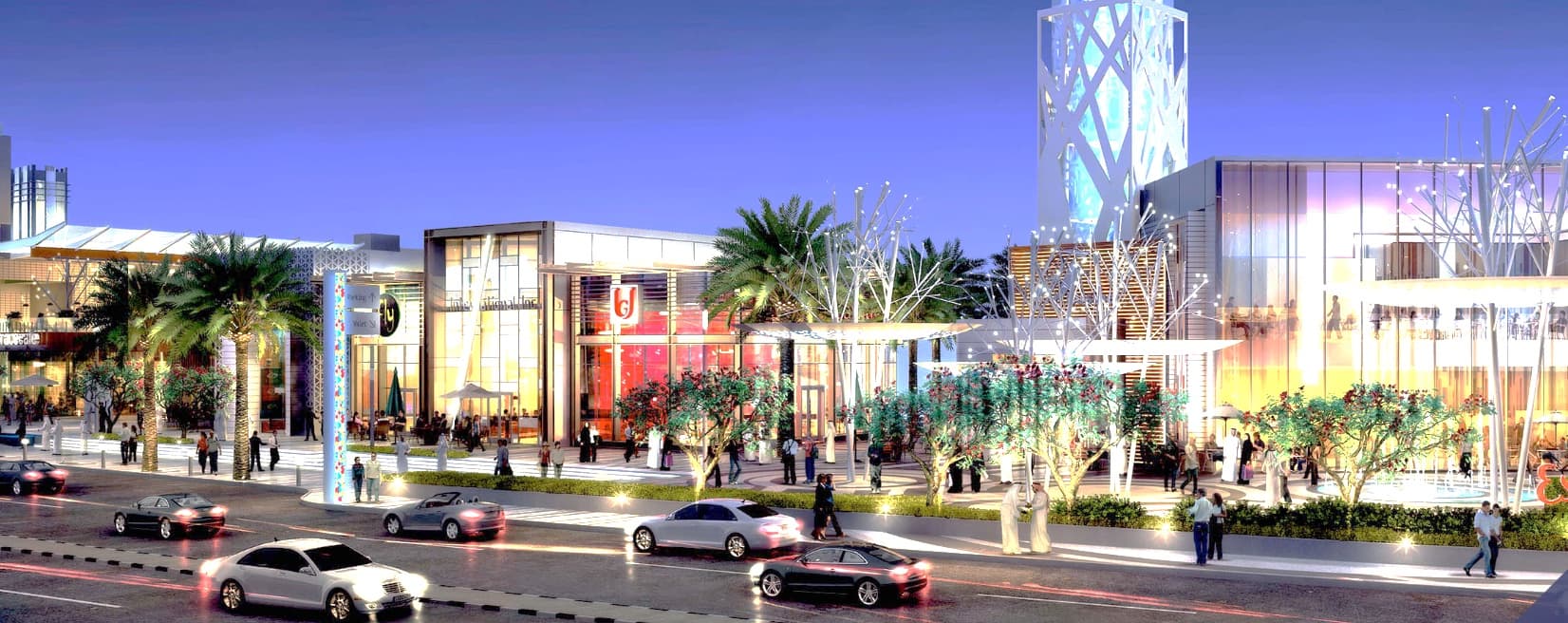 Esplanade Mall Dubai — Commercial Buildings – Offices & Malls BIM project by BIMCO Technology