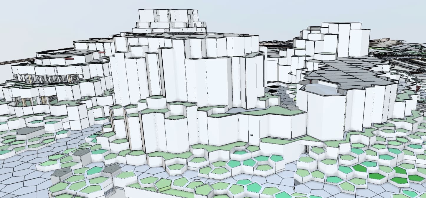 BIM Coordination — MODELLING & COORDINATING BUILDINGS & MASTERPLANS FOR MEGA PROJECTS
