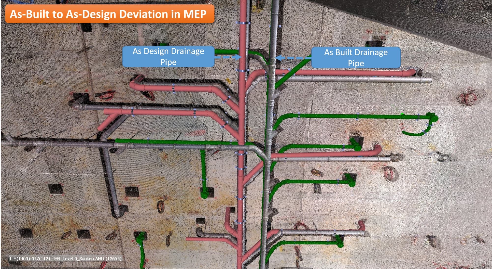 BIM Digital Engineering — VERIFY MEP INSTALLATIONS AND AS BUILT DRAWINGS PRODUCTION