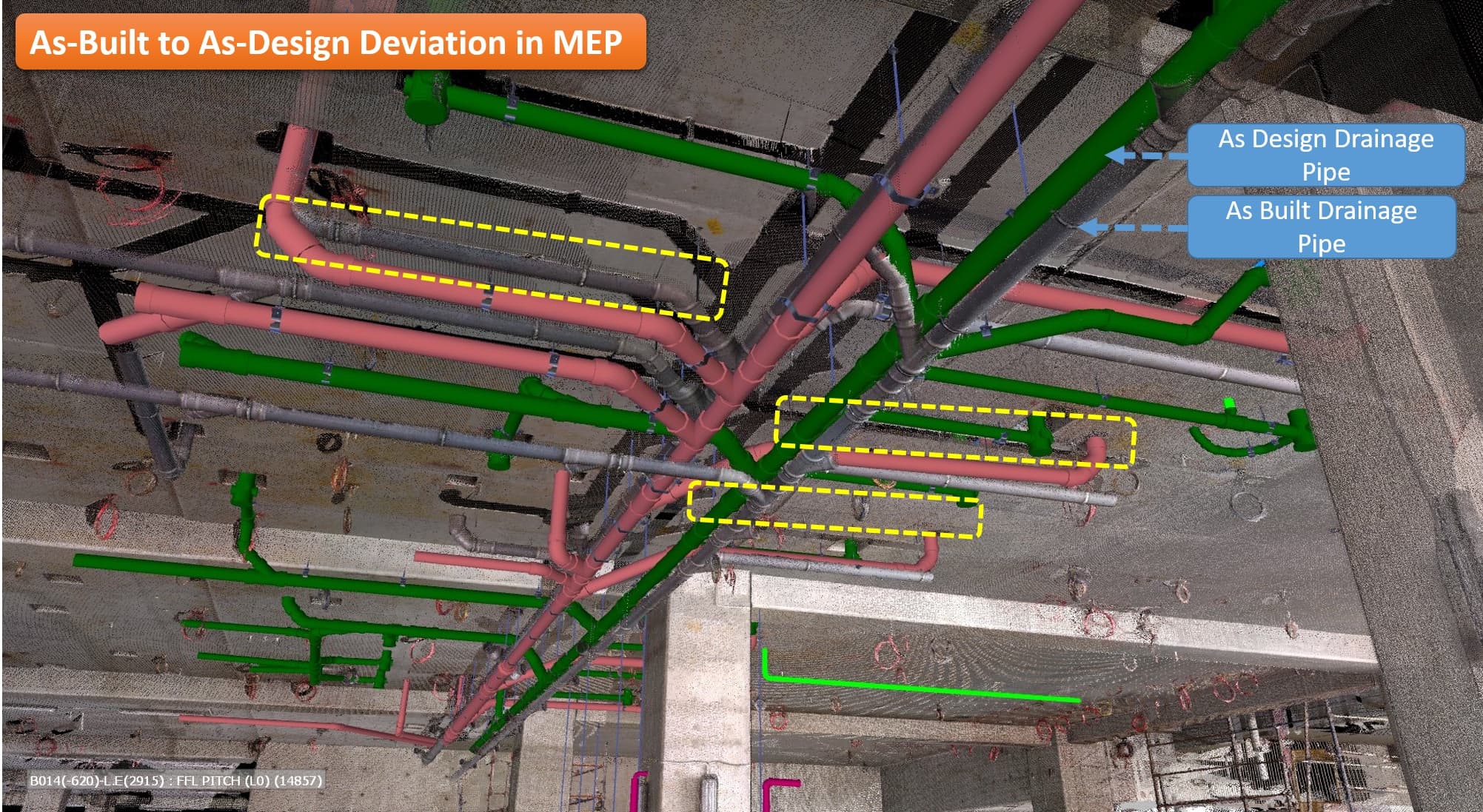 BIM Digital Engineering — VERIFY MEP INSTALLATIONS AND AS BUILT DRAWINGS PRODUCTION