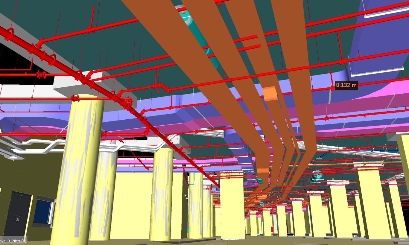 BIM Management — As built Model Development (LOD 500)